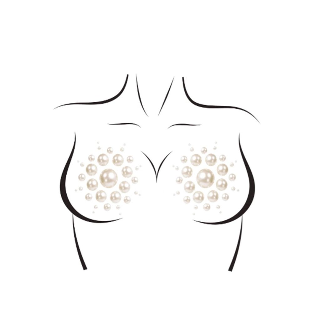 Isla Pearl Nipple Covers - Picture 2 of 2